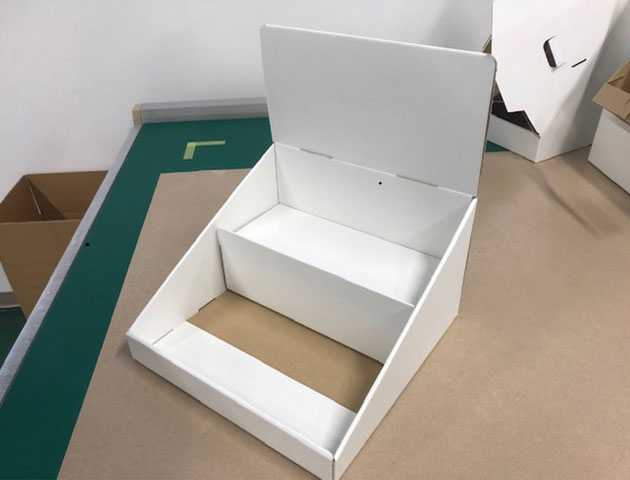 3段カウンター什器W282の組み立て方14