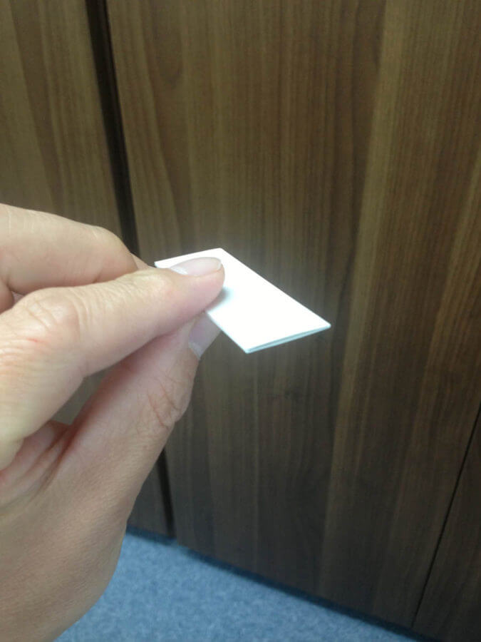 超薄スリーブのサック貼りに成功！