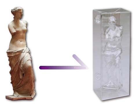 面白いデザインで商品が目立つ、3Dブリスターパック