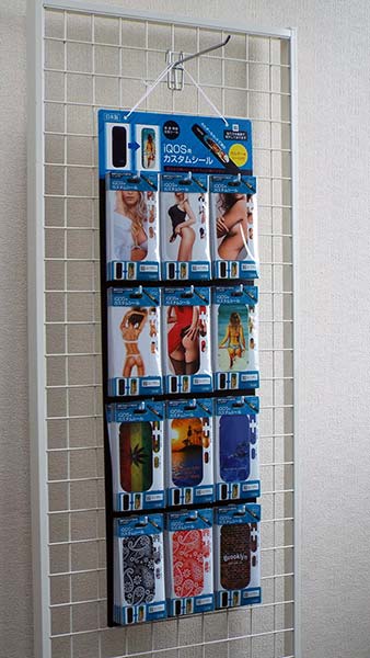 リピート注文の多くなるディスプレイフックボード