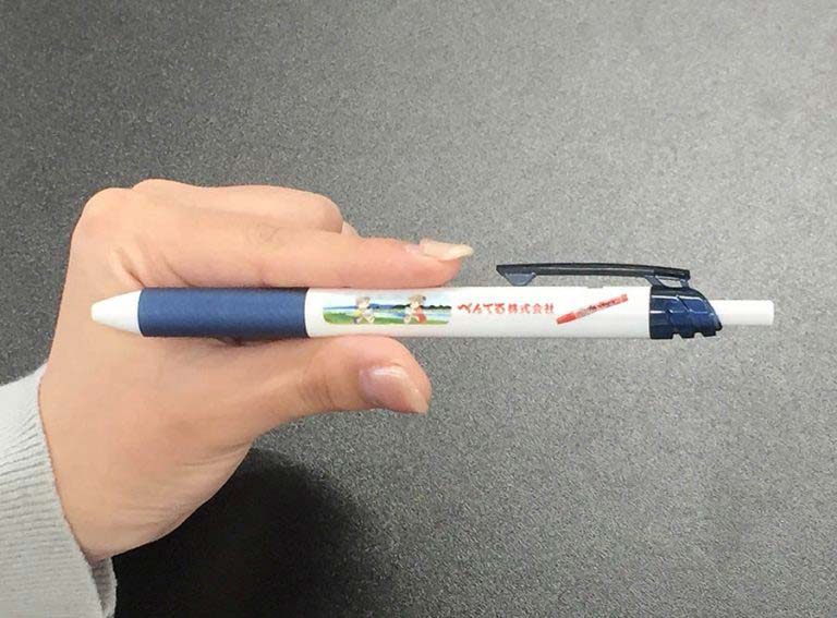 名入れのボールペンは品質を考え、安心の日本製を使用しています。