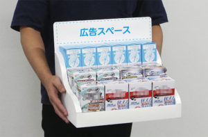 カウンター什器と共感