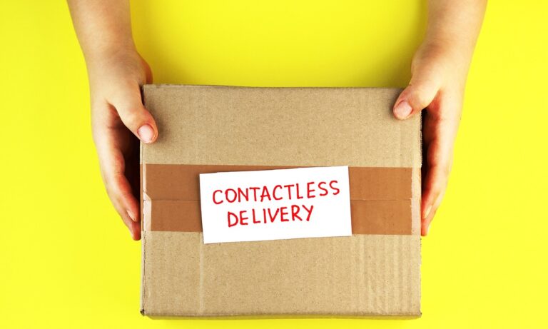 メール便規格段ボール箱への印刷