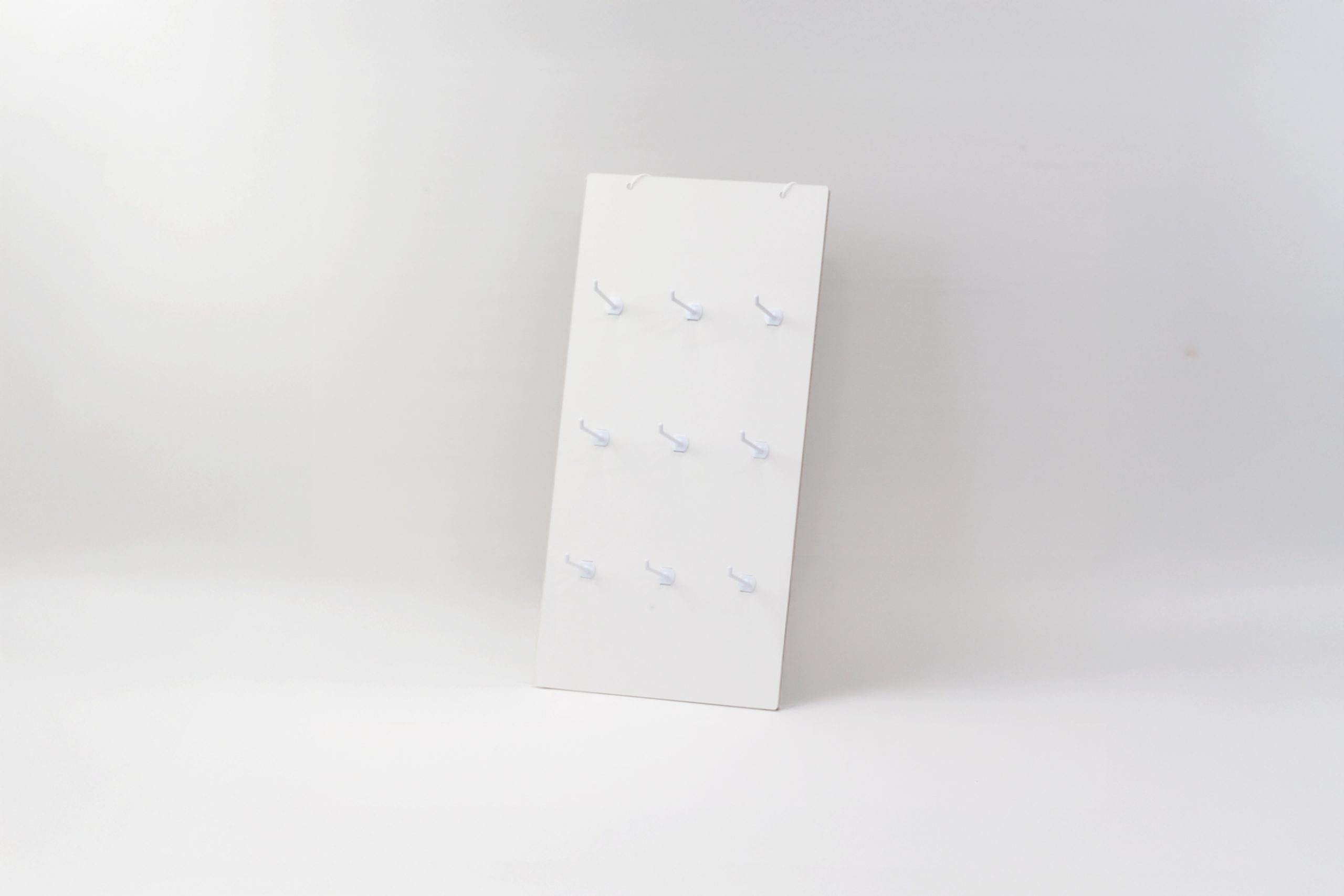 ハンガーフック台紙＆置型兼用什器